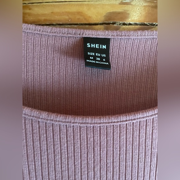 Shein basics maternity solid bodycon dress - Picture 2 of 4